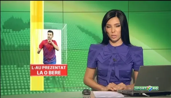 Rusescu, prezentat oficial intr-o fabrica de bere! Primele imagini cu fostul golgheter al Stelei in tricoul Sevillei! Am ajuns la o echipa mare