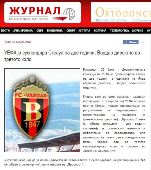 LIVE BLOG Decizia UEFA | Cea mai buna veste de la UEFA: Steaua joaca in Champions League! Primele reactii din tabara Stelei:_19