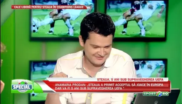De la Miau, Miau, Miau , la Hau, Hau, Hau :)) Cum le-a dat Argaseala cea mai buna veste stelistilor in direct la Sport.ro! VIDEO: