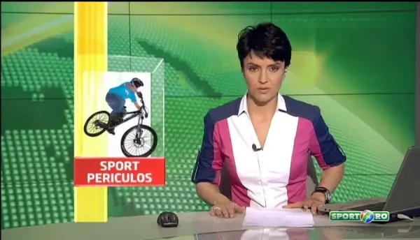 SHOW maxim cu moartea la un pas! Un ciclist era sa MOARA dupa o aterizare ratata! Cat de rau a cazut VIDEO