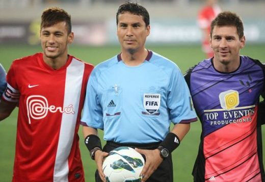 Neymar vs. Messi intr-un meci NEBUN cu 13 goluri! Neymar a inscris un gol formidabil de la 40 de metri, echipa lui Messi a castigat cu 8-5! VIDEO:_2