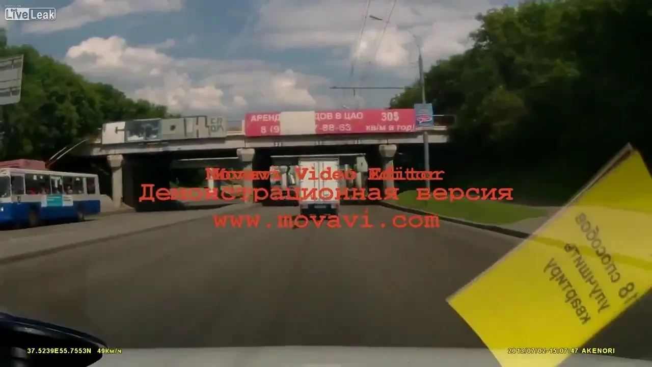 Au lasat-o sa TRAIASCA! Aparitie ciudata sub un pod pe autostrada! Gestul emotionant la peste 100 km/h! VIDEO