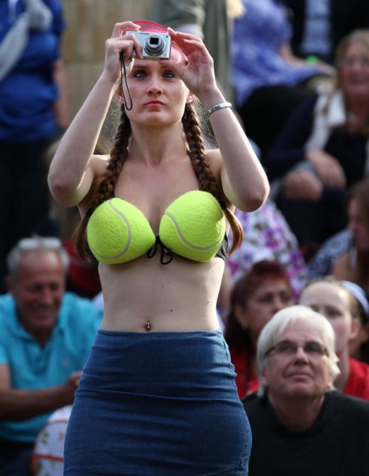 Meci intre gentlemani cu suporteri HULIGANI! Sir Alex Ferguson s-a comportat ca un ULTRAS la meciul castigat de Murray! Atmosfera de senzatie la Wimbledon: FOTO_12