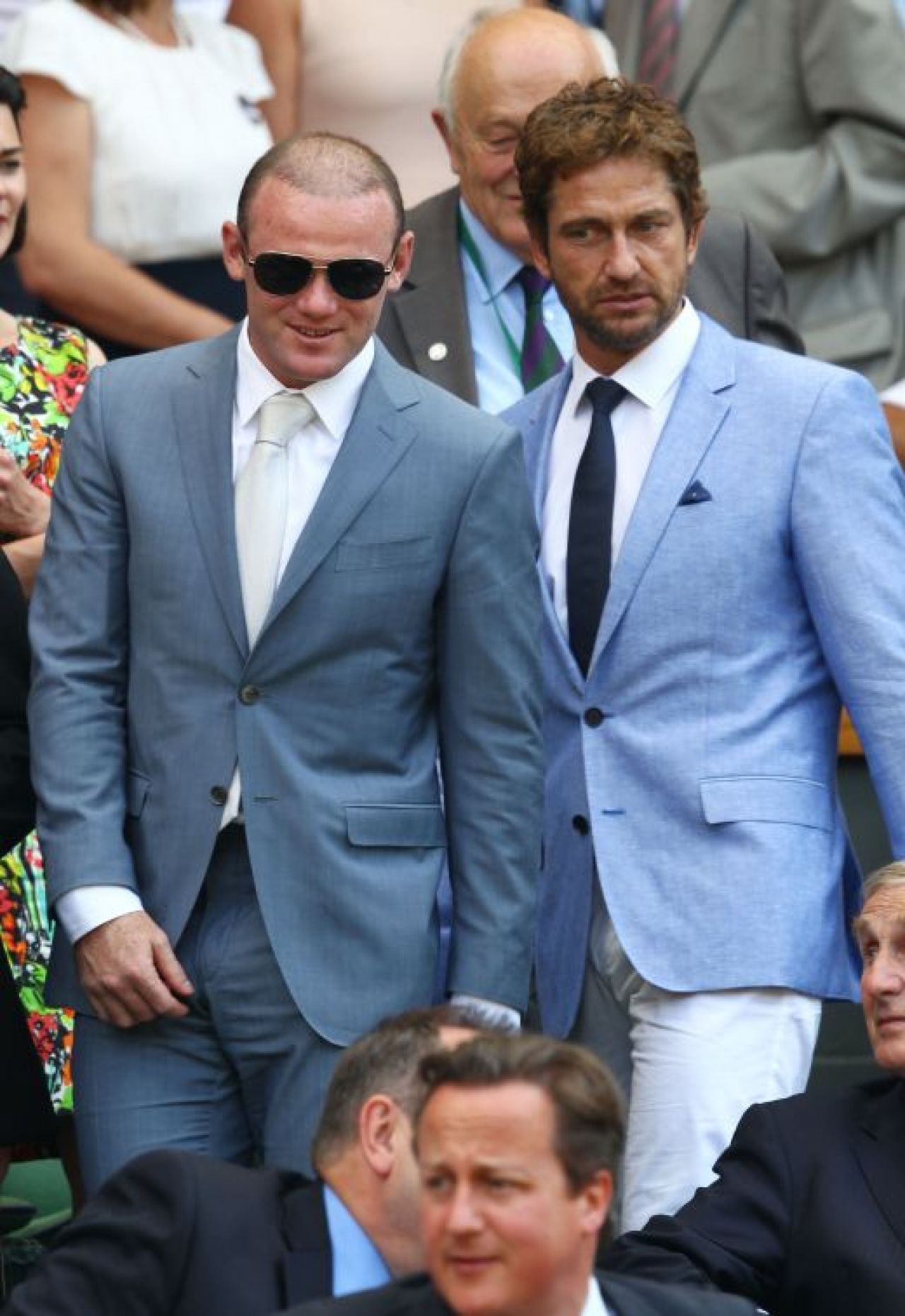 Galerie FOTO: Actori, cantareti, fotbalisti si cei mai importanti politicieni, in tribune la finala de la Wimbledon! Cea mai tare aparitie: Rooney are un nou look :)_3