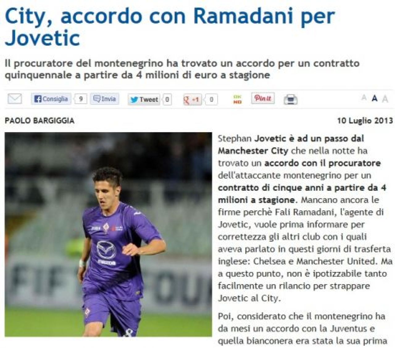 TRANSFER MARKET | Un atacant pe care Piturca a vrut sa-l aduca la Steaua in 2010 a ajuns in Premier League pentru 15 mil €_20