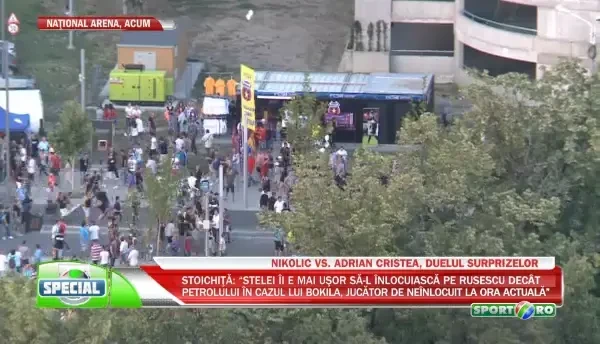 PANICA pe Arena Nationala! Fanii Stelei si cei ai Petrolului au inceput sa se bata cu fortele de ordine! MASURI EXTREME luate de jandarmi! VIDEO