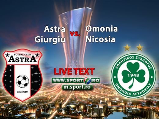 Astra tremura pentru calificare: Astra 1-1 Omonia! Fostul rapidist Andrade a egalat pentru ciprioti la cateva secunde dupa o bara a lui Enache!_3