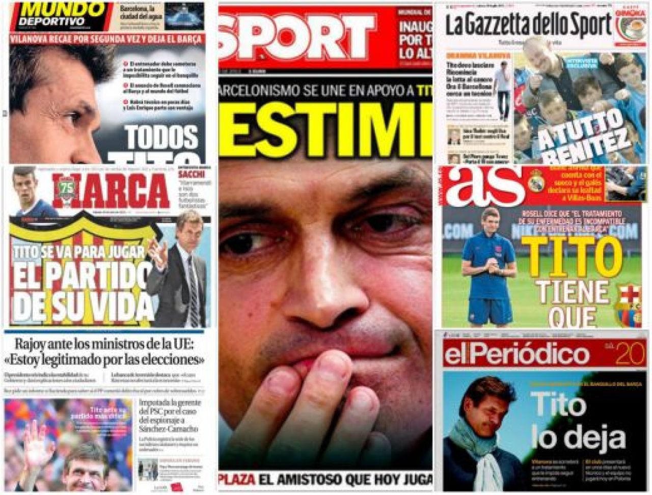 ANIMO TITO | Scrisoare emotionanta de adio a lui Tito pentru fanii Barcei: