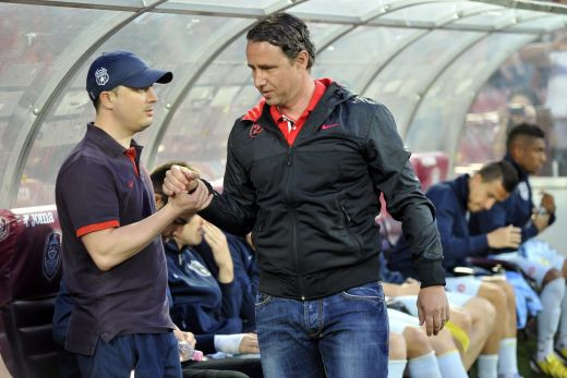 Reghe i-a cam JULIT dupa meci: Sunt nemultumit de axul central, am pierdut prea multe mingi! Ce a spus antrenorul Stelei despre starea lui Chiriches: