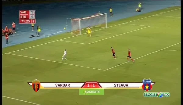 GOOOL STEAUA! Gladiatorul Bourceanu ii DISTRUGE pe macedoneni dupa ce Adi Popa a trecut cu motoreta pe langa fundasii adversi!