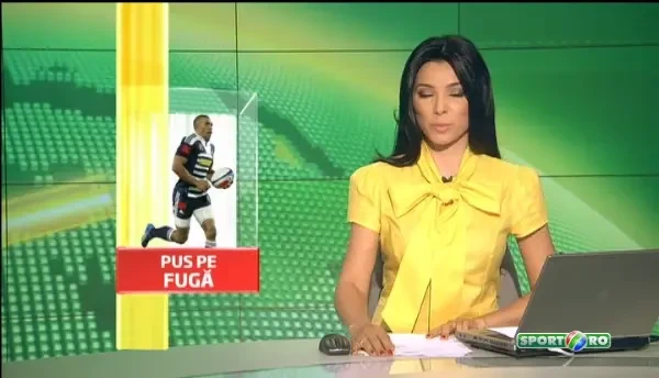 Cel mai rapid om din rugby a lovit din nou! Omul care s-a intrecut cu un ghepard si-a masurat acum viteza cu un monstru de 300 de tone!