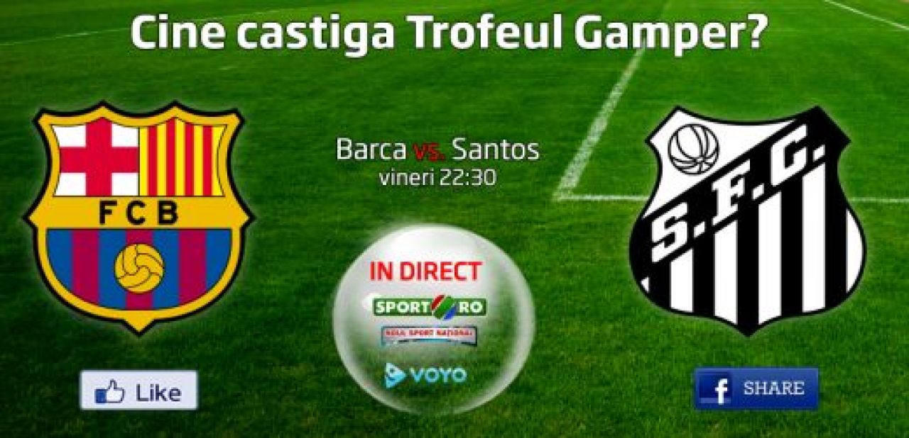 Afacere sud-americana pe Nou Camp! Neymar a castigat primul trofeu alaturi de Messi! Video Barcelona 8-0 Santos!_1