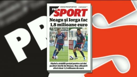 Citeste marti in ProSport: Steaua vrea sa dea 1,8 milioane de euro pe doi jucatori de la Otelul!
