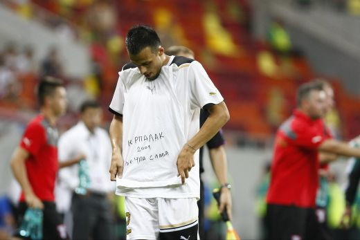 12 ani a asteptat momentul asta! Declaratie emotionanta dupa golul marcat aseara pe National Arena: Asta e pentru oamenii ucisi in Macedonia de teroristi in 2001