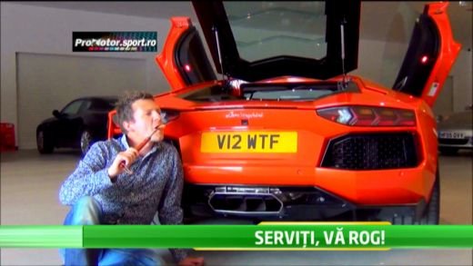Aroganta sau NEBUNIE? Si-a luat Lamborghini de 500.000 de euro ca sa-si prajeasca un CARNAT! :) VIDEO