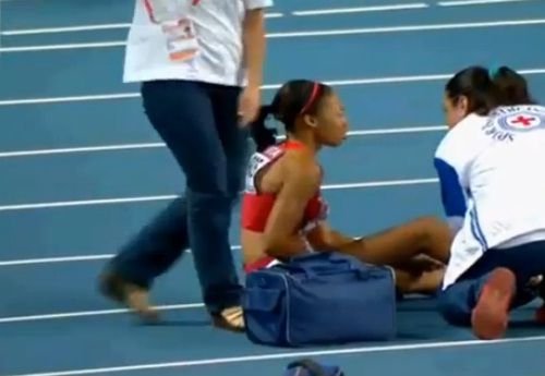 IMAGINI DRAMATICE in finala CM de la 200m de la Moscova! Ce a patit favorita cursei: VIDEO