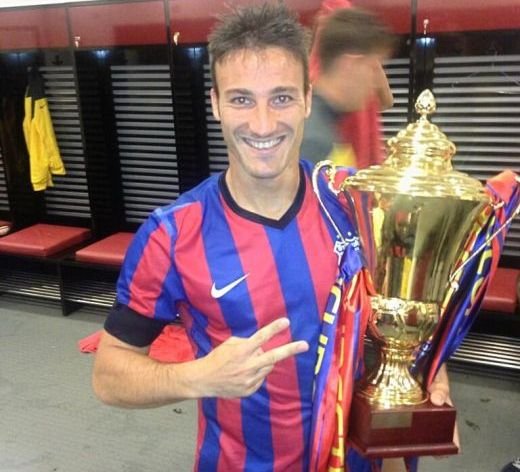 Piovaccari, primul gol in Liga I! Fanii l-au asaltat dupa meciul cu CFR! Mesajul EMOTIONANT care l-a impresionat pe italian: