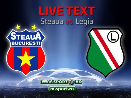 Mai tari ca Ajax si Chelsea! Legia a revenit in repriza a doua si calificarea se joaca la Varsovia! Vezi toate fazele din Steaua 1-1 Legia: