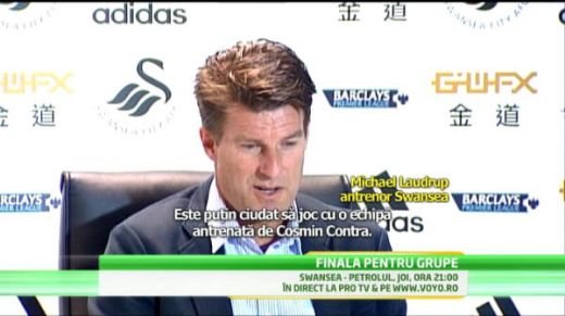 Meci CONTRA antrenorului! Laudrup se simte batran: E ciudat sa joc cu o echipa antrenata de Cosmin! Ce jucatori de la Petrolul stie: