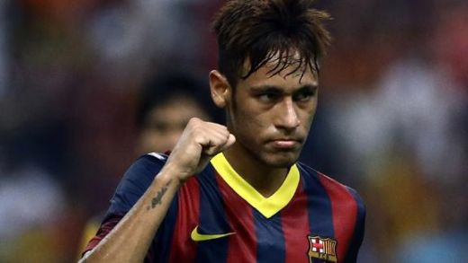 Neymar a salvat-o pe Barca! Supercupa Spaniei: Atletico 1-1 Barcelona! Returul va fi pe Camp Nou! Brazilianul e la primul gol oficial! Messi s-a suparat! VIDEO