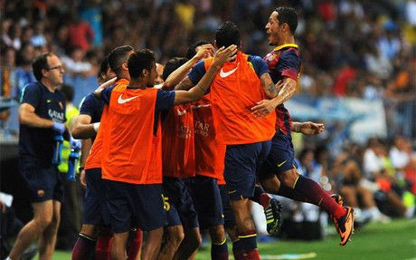 VIDEO Adriano o salveaza pe Barca cu un gol GENIAL! Neymar, din nou rezerva: Malaga 0-1 Barcelona, in Primera!