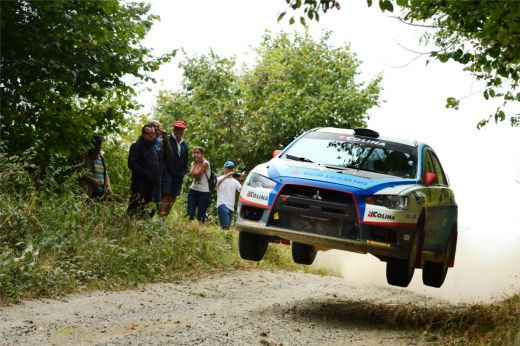 Ghinion pentru pilotii romani la Raliul Aradului! Ce locuri au ocupat pilotii BCR Leasing Rally Team:_5