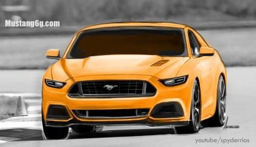 FOTO Asa va arata noul Ford Mustang! Americanii invadeaza Europa! Cu ce modificari vine generatia 6:_3