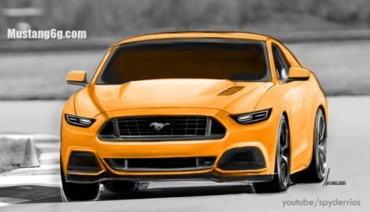 FOTO Asa va arata noul Ford Mustang! Americanii invadeaza Europa! Cu ce modificari vine generatia 6:_3