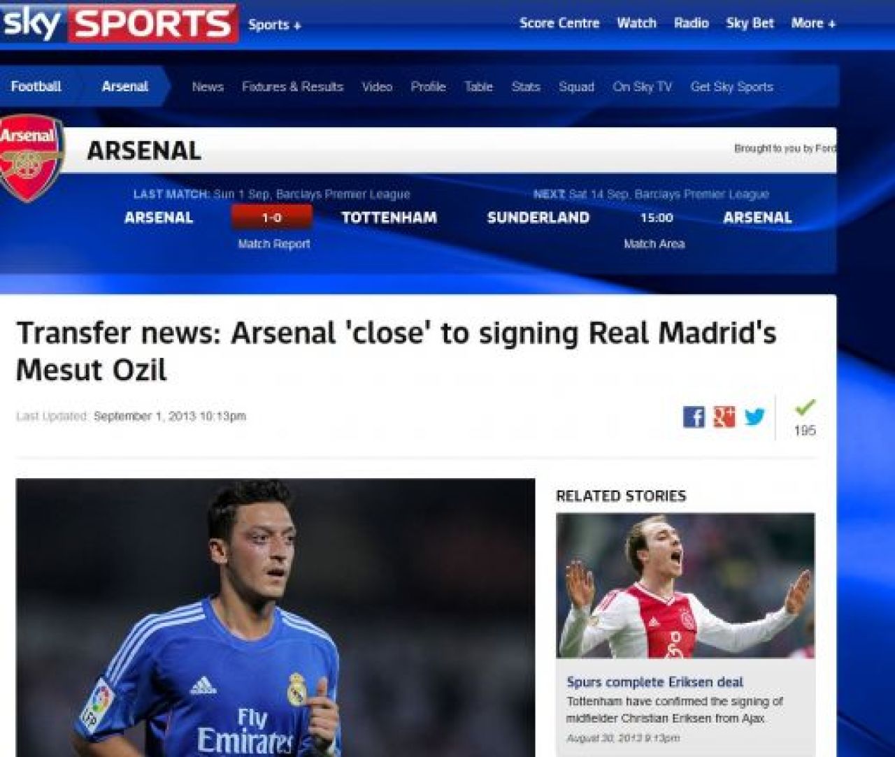 TRANSFER MARKET | 2,5 MILIARDE cheltuite pe transferuri in aceasta vara! Ozil a plecat de la Real cu 31min inainte finalul mercato, Man United a anuntat primul transfer dupa 1 noaptea:_2