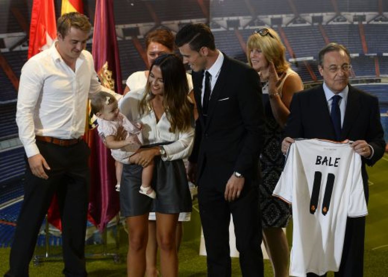 FOTO: Bale a fost prezentat astazi ca jucator al Realului!