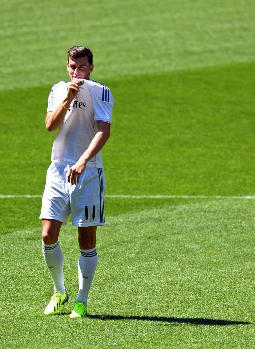 FOTO: Bale a fost prezentat astazi ca jucator al Realului! 