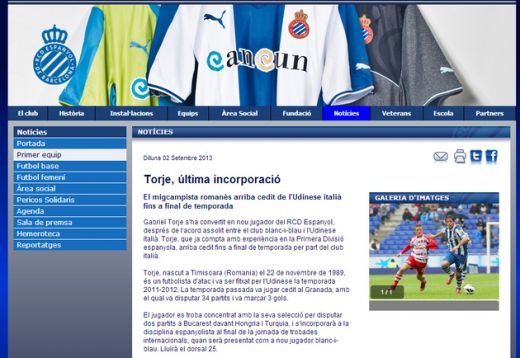 Torje s-a intors in Spania si va juca impotriva lui Messi in marele DERBY din Barcelona! Espanyol il poate cumpara in vara cu 6.000.000 de euro_2