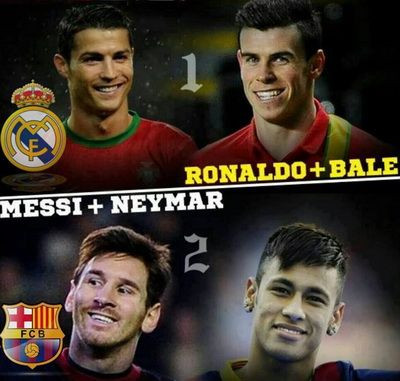 Ronaldo si Bale versus Messi si Neymar! Primii sunt mai batrani, ceilalti mult mai buni! Prima comparatie DIRECTA intre cele doua cupluri explozive: