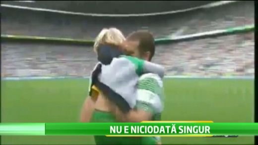 Gest EMOTIONANT pentru un fotbalist urias! A invins o suferinta cumplita si a jucat ULTIMUL meci! VIDEO emotionant