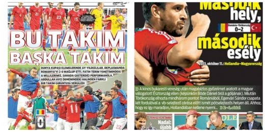 Turcii si ungurii, in al noualea cer dupa infrangerea Romaniei: Victorie ISTORICA la Bucuresti! Ce spun despre calificarea la Mondial: