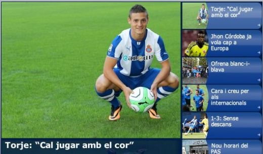 Torje, vedeta pentru o zi in Barcelona! Romanul a fost prezentat oficial la Espanyol: Vreau sa demonstrez tuturor ca sunt bun! Prima declaratie: