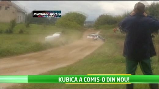 Kubica era s-o pateasca DIN NOU grav! Ce i s-a intamplat la raliu
