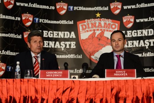 Negoita anunta o noua REVOLUTIE la Dinamo: Multescu ramane, vor pleca jucatorii! Planul pentru RETUR: