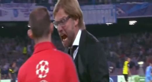 Jurgen Klopp are probleme cu nervii: A fost eliminat dupa ce l-a speriat pe arbitru! Imaginile care vor face inconjurul internetului: