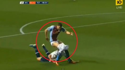 Faza CRIMINALA sub ochii lui Chiriches! Un coleg de la Tottenham si-a dezbracat adversarul pe teren; tot stadionul a izbucnit in ras: VIDEO