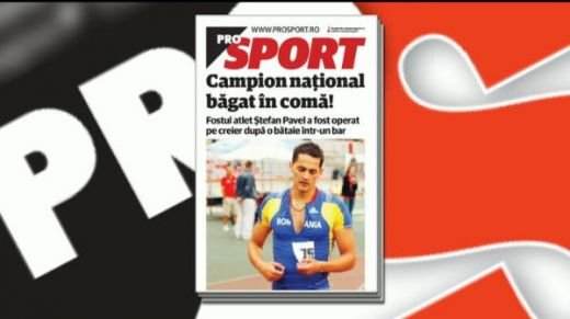 Citeste luni in ProSport: Campionul Romaniei la 400 de metri se zbate intre viata si moarte!