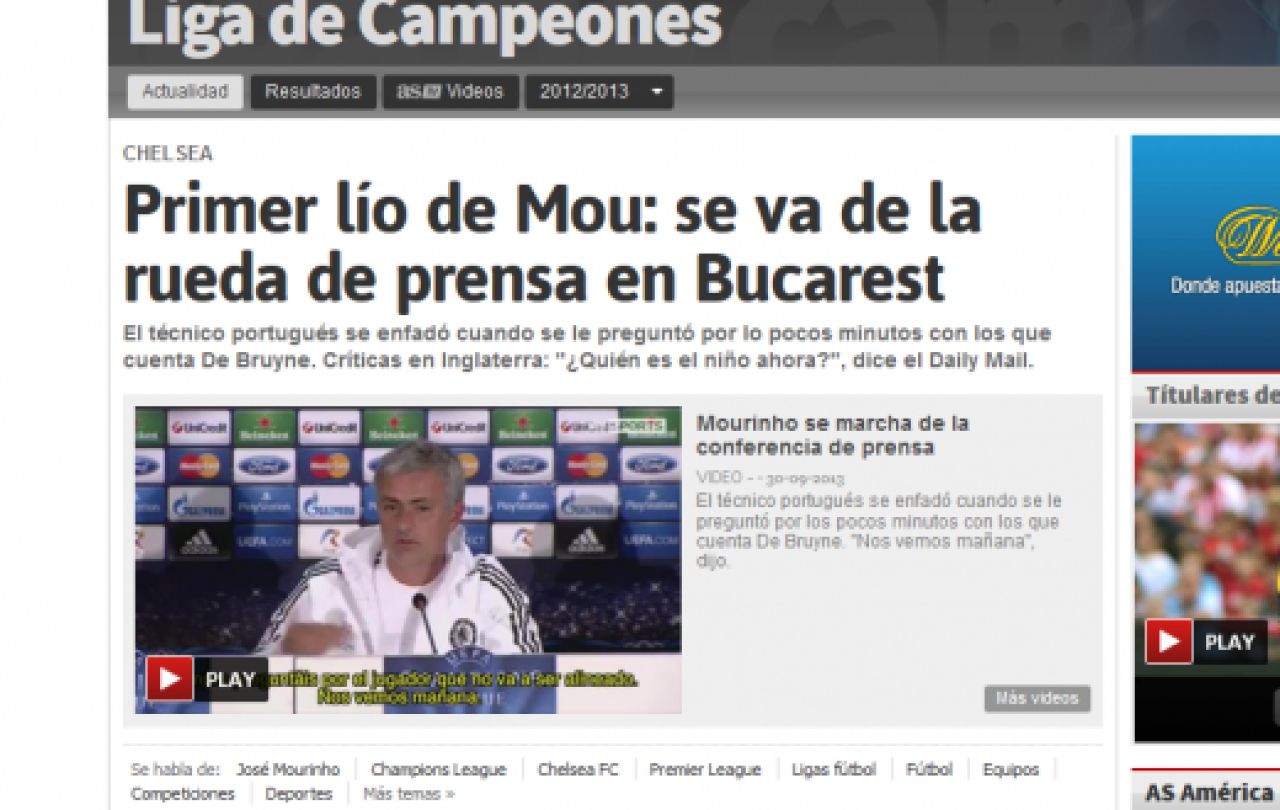 Mourinho a EXPLODAT la Bucuresti! Meciul cu Steaua ii poate fi FATAL: