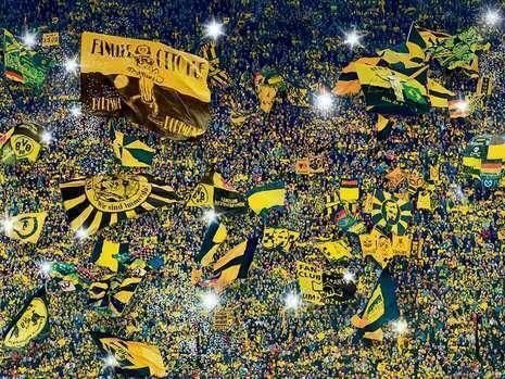 COREGRAFIA SERII: Fanii lui Celtic i-au speriat pe granzii de la Barcelona! Moment MAGIC in tribune la Dortmund: FOTO