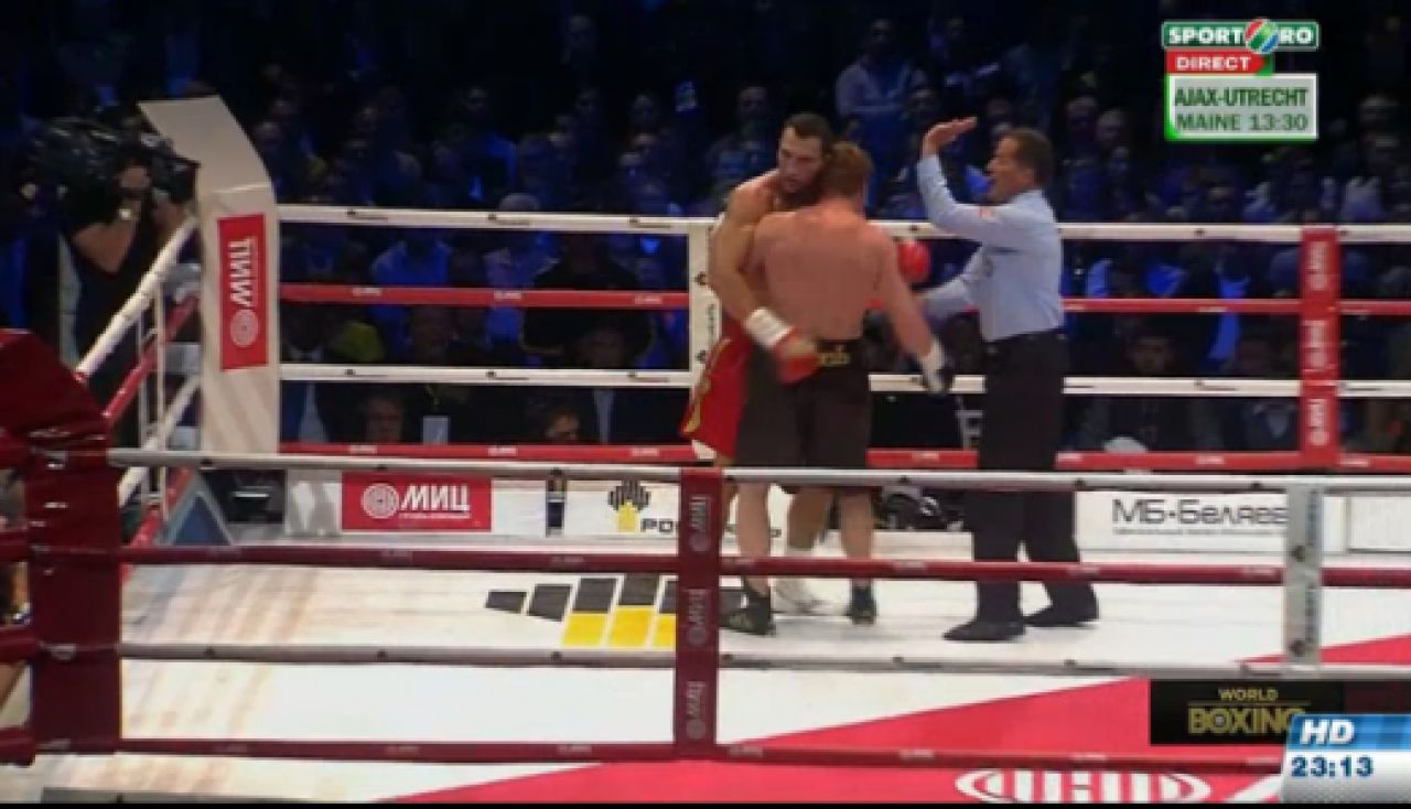 Klitschko isi pastreaza centurile! I-a MASACRAT fata lui Povetkin! Rusul a rezistat eroic 12 reprize! VIDEO_5