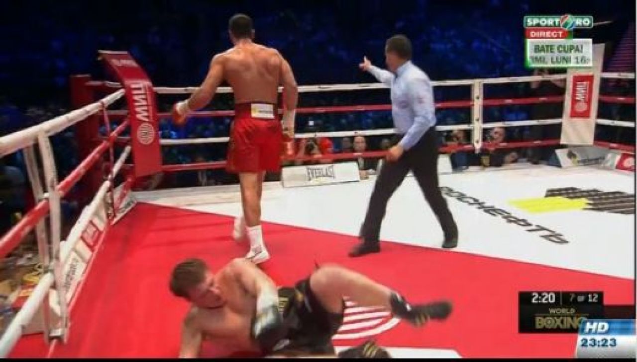 Klitschko isi pastreaza centurile! I-a MASACRAT fata lui Povetkin! Rusul a rezistat eroic 12 reprize! VIDEO_7