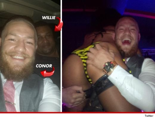 Poza INDECENTA a unui star din UFC! Cum a fost surprins intr-un bar de striptease: FOTO