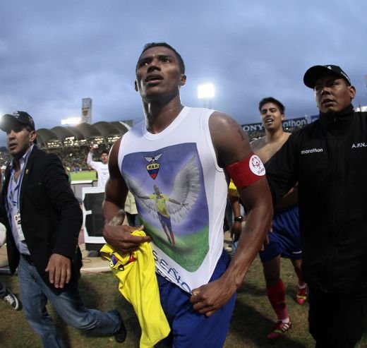 Gest SUPERB dupa o calificare istorica! Ecuadorul, aproape de a 3-a participare din istorie la un Campionat Mondial! Ce au facut jucatorii la finalul meciului cu Uruguay: