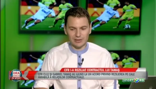 Tamas a fost DAT AFARA de la CFR! Muresan: A venit, a BAUT si a plecat! :) Cate BAUTE a tras Tamas la Cluj in 6 zile!