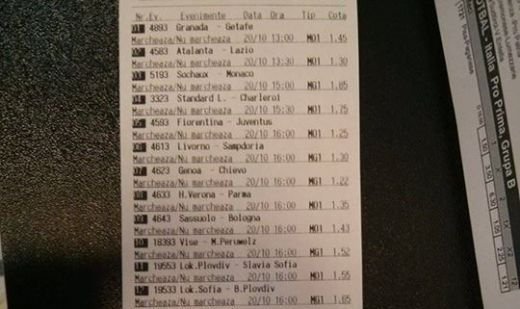 Un roman a pariat 3 LEI pe un bilet cu 20 de meciuri si i-au iesit TOATE pronosticurile! A dat LOVITURA la pariuri: FOTO