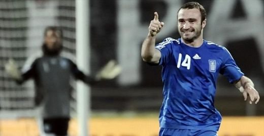 Pericolul No.1 din nationala Greciei: Cand suteaza face mingea patrata Sfaturi pretioase pentru Piturca: Cel mai in forma este Mitroglou